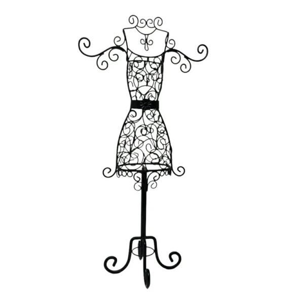 unbranded Accessories - Black Metal Jewelry Hanger/Display